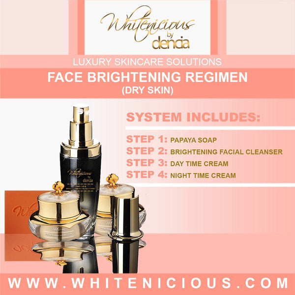 Face Brightening Regimen For Dry Skin Set
